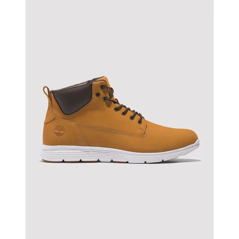 TIMBERLAND MEN'S 10 KILLINGTON MID LACE UP WHEAT NUBUCK BOOTS NIB